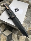 Medford Knife And Tool Gigantes 3v Pvd Knife Bronze Hardware With Box And Docs