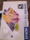 New Epson Perfection 1260 Photo Color Scanner W software   35mm Slide Adapter