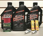Yamaha V Star 1100 Oil Change 4 Quarts Tune Up Kit Ngk Spark Plugs  Xvs1100 Xvs