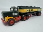 Hess 1984 Fuel Tanker Bank Semi Truck Complete Working Lights No Box