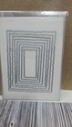 Stampin  Up  Deckled Rectangle Dies - Set Of 8
