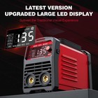 Soldadora Inverter 110v 135a Pantalla Digital Mma Tig Kit Porta Electrodo Taller
