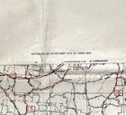 Ww2 Wwii Us Army 1943 Special Manuevers Map Tennesee