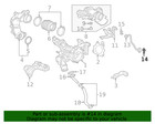 Genuine Honda Oil Inlet Tube Gasket 15533-59b-003