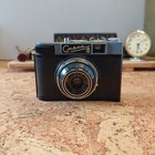 Vintage Soviet Smena 8 35mm Film Camera Working W  Original Case Lomo Ussr