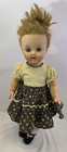 Vintage 50   s Doll Unmarked 19    Stuffed Vinyl Body Sleep Eyes Tlc Baby