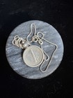 Beautiful Vintage Sterling Silver Mercury Dime Coin Pendant Necklace 