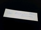 King Edward Vii Signed Signature Card Buckingham Palace Royalty Queen Victoria 