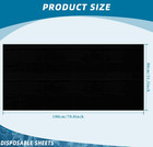 50 Pieces 31 X 70 Inches Disposable Bed Sheets Waterproof Bed Cover Massage Tabl