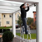 Multi Purpose Aluminum Telescopic Ladder Heavy Duty Folding Extension Step Home