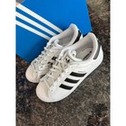 Adidas Originals Superstar Ii C Kids Shoes White Black Jh9980 Size 3 Us New