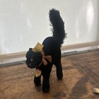 Vtg Steiff Original German Black Halloween Tom Kitten Cat 8   chest Tag   Button