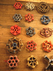 Lot 25 Vintage Water Faucet   Steam Valve Handles   Knobs Steampunk   Industrial