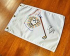 John Daly Autographed Signed Golf Pin Flag Prime Time Certified Coa     