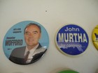 Lot Of 10 Vintage Political Pinback Buttons Campaign Election Pins 2-2 5 