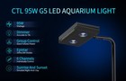 Ctlite G5 Aquarium Light 95w Reef Tank Light Programmable