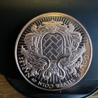 American Alligator Fantasy Issue Coin Gold   Silver Naples