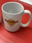 Hard Rock Cafe Coffee Mugs - Lot Of 2 - Cabo   Nice France Euc