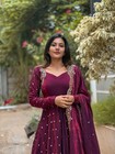 Designer Bollywood Ethnic Anarkali Suit Indian Women Wedding Wear Salwar Kameez