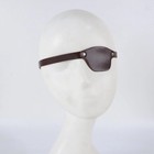 Pirate Eye Patch Black Leather Eye Patch For Men Women Medical Eye Patch For Rig