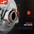 2x Front Wheel Bearing Hub Assembly Abs 8-lug For 07-10 Silverado Sierra 3500hd