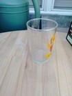 Vintage Mcm Squirt Soda Glass 3 5  Glow-ball Whiskey Man Mustache Dated 1951