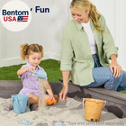 Large Outdoor Octagon Wooden Sand Box For Kids  Sandbox With Cover  4 Reinforced