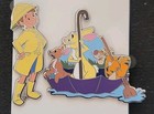 2023 Disney Parks Winnie The Pooh Christopher Robin Rabbit Tigger Roo 2 Pin Set