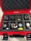Invicta   Activa Unisex Watch Lot  multiple Watches  W  Red Invicta Hard Case