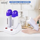 Wax Warmer For Hair Removal Double Depilatory Roll On Wax Heater Electric Hom   