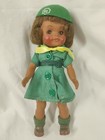 Vintage Effanbee 1965 African American Junior Girl Scout 8  Doll  11-966 Uniform
