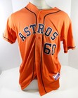 2013-19 Houston Astros  60 Game Used Orange Jersey Nameplate Removed 46 Dp25526