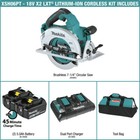 Makita 18v X2 Lxt 7-1 4  Circular Saw Kit  5 Ah  Xsh06pt-r Certified Refurbished