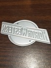 Chicago And North Western System Metal Placard