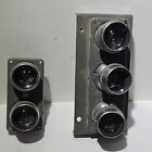 Vintage Gec Industrial Eyeball Wall Spot Light Machine Age Robotics Military