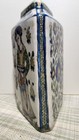 Antique Persian Qajar Pottery 9    Triangular 19th Century Vase
