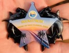 Monroe Sheriffs Office  Key West Florida Hammerhead Challenge Coin Black Finish