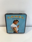 Vtg Camel Filters Cigarette Tin  pleasure To Burn  Tobacco Blue 3  X 3 5  90s