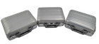 Lot Of 3 Zero Centurion Aluminum Travel storage camera gun prepper  11x8 5x5