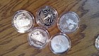 Lot Of 10 United States Modern 90  Silver  1 One Dollar Commemoratives  035 