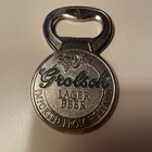 Bottle Opener Grolsch Lager Beer Vintage Steel Brewerey Collectable Bar Cave
