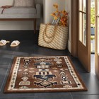 2 x3  Wool Tufted Accent Rug Brown - Threshold