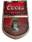 Vintage Coors America   s Fine Light Beer Plastic Hanging Bar Tavern Light Sign