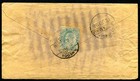 Burma  26158   Rangoon Continental 29 Mm Cancel cover 1908