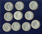 Australia George Vi 1943 D   S  3 Pence Silver Coins  Lot  26   Asw   1 09oz