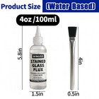 4oz Solder Flux For Stained Glass 4oz 100ml  