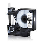4pk Compatible Black On White Dymo D1 45013 S0720530 Labelmanager 160 Label Tape