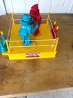Vintage 1960 s     Marx Rock    em Sock    em Robots Works Well Graphics Intact