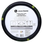 John Deere Deluxe Hi-contrast Stitched Steering Wheel Cover 006713r01