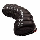 Face Saver Plus  Black  New  Set Of 10   2-sw  Fits All New Irons  Made Usa  Rh
